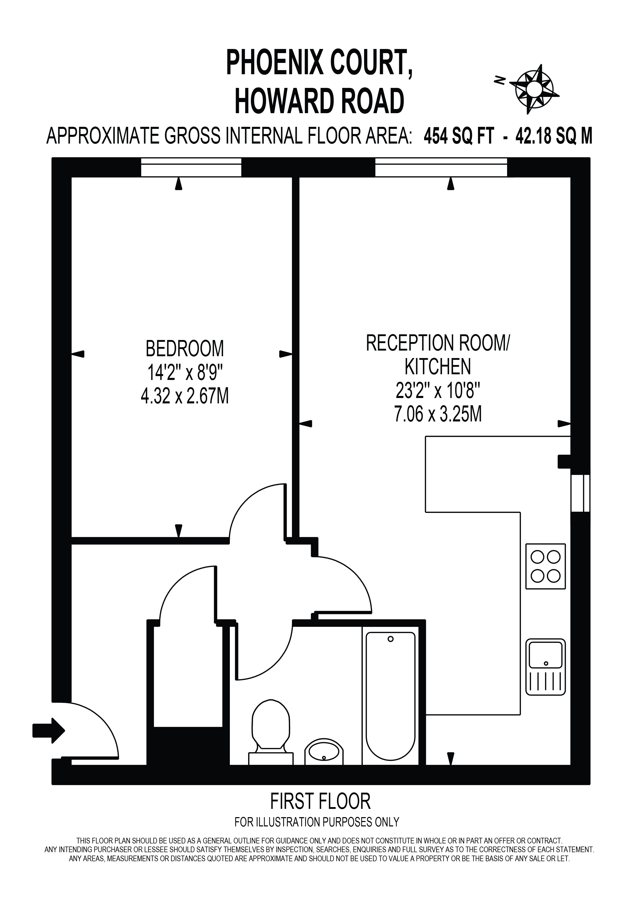 Howard Road, London floorplan
