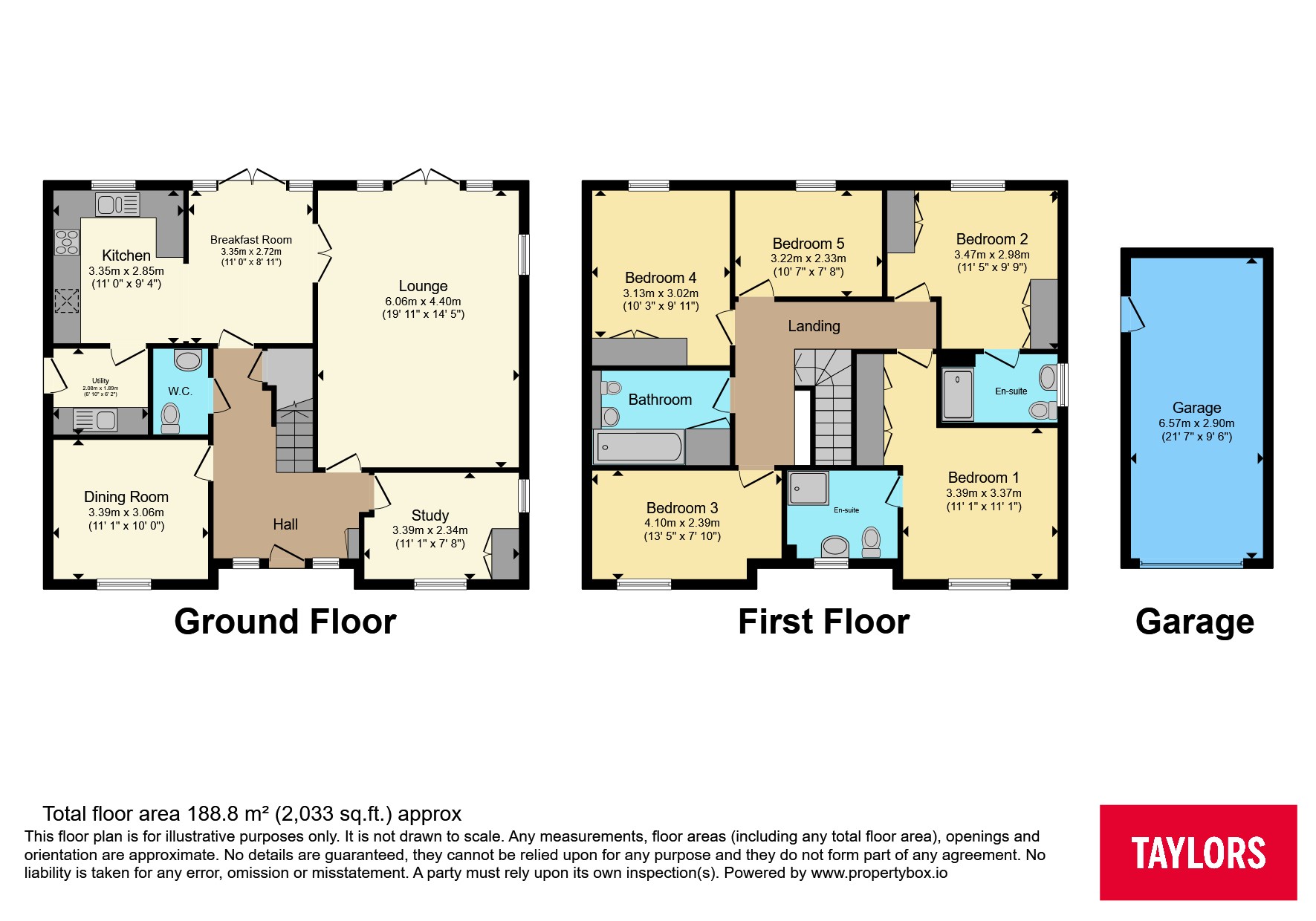 1, Perry Close, Bletchley floorplan