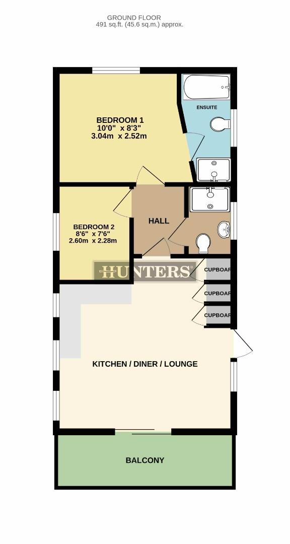 Lodge 6, Grange Park, Butterwick Road, Messingham floorplan