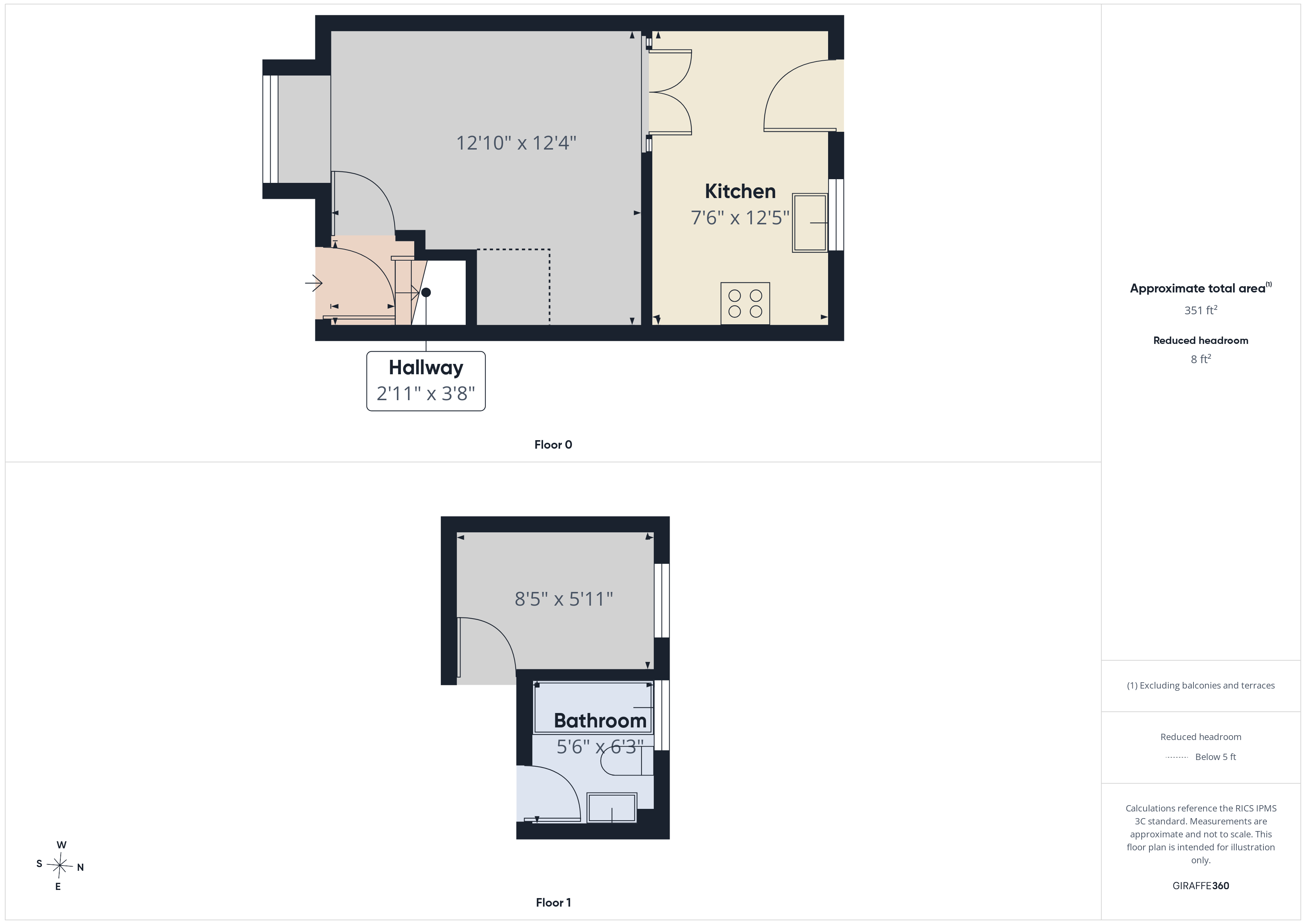 306, The Wells Road, Nottingham floorplan