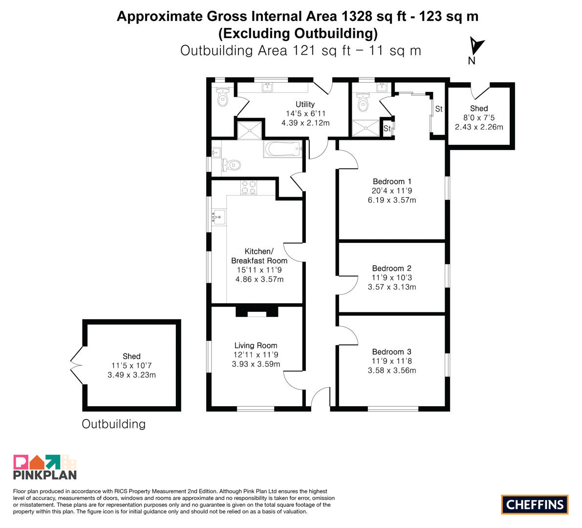 The Street, Barton Mills floorplan