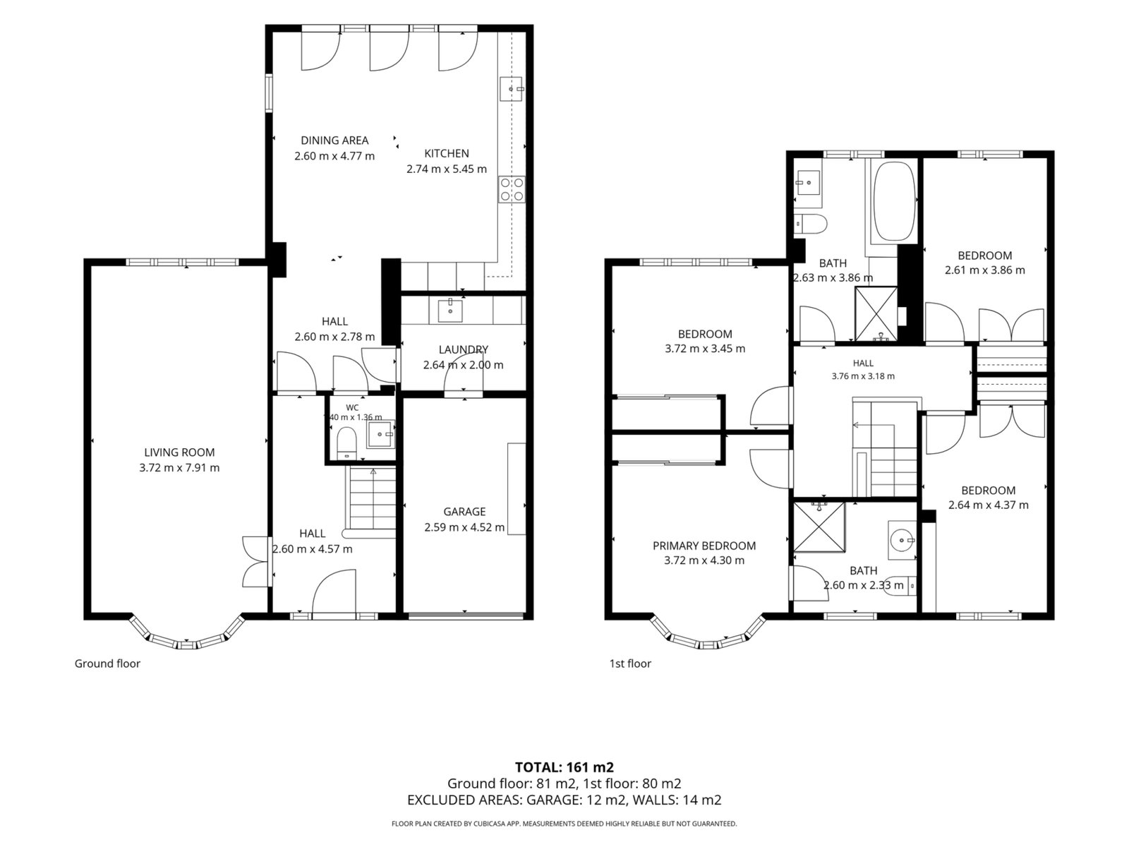 39, Norfolk Hill, Sheffield floorplan