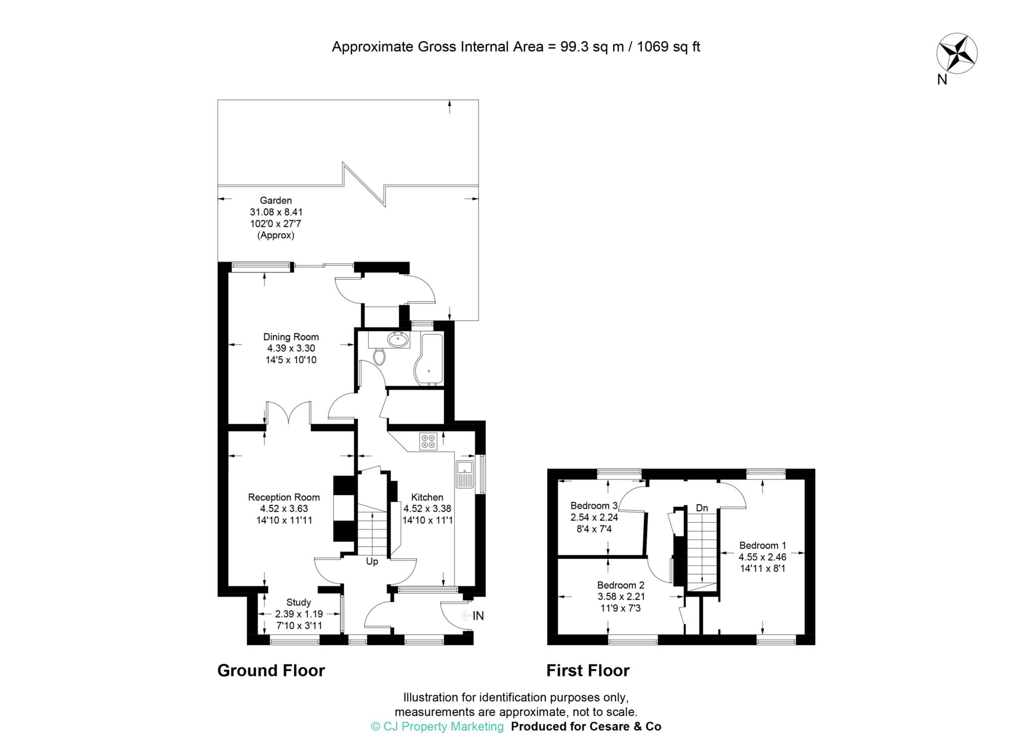 63, Weston Road, Aylesbury floorplan