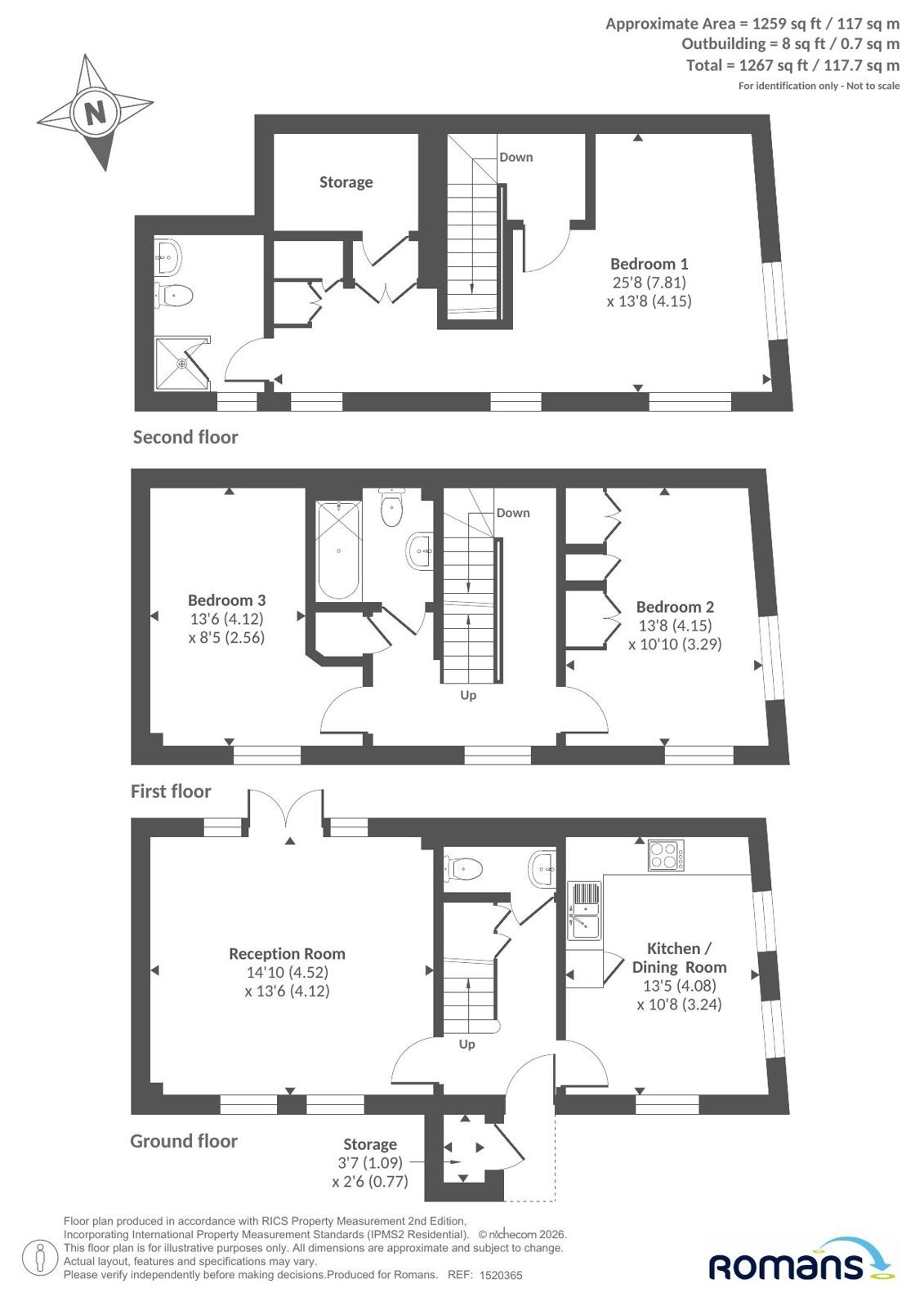 2, Portman Way, Berkshire floorplan