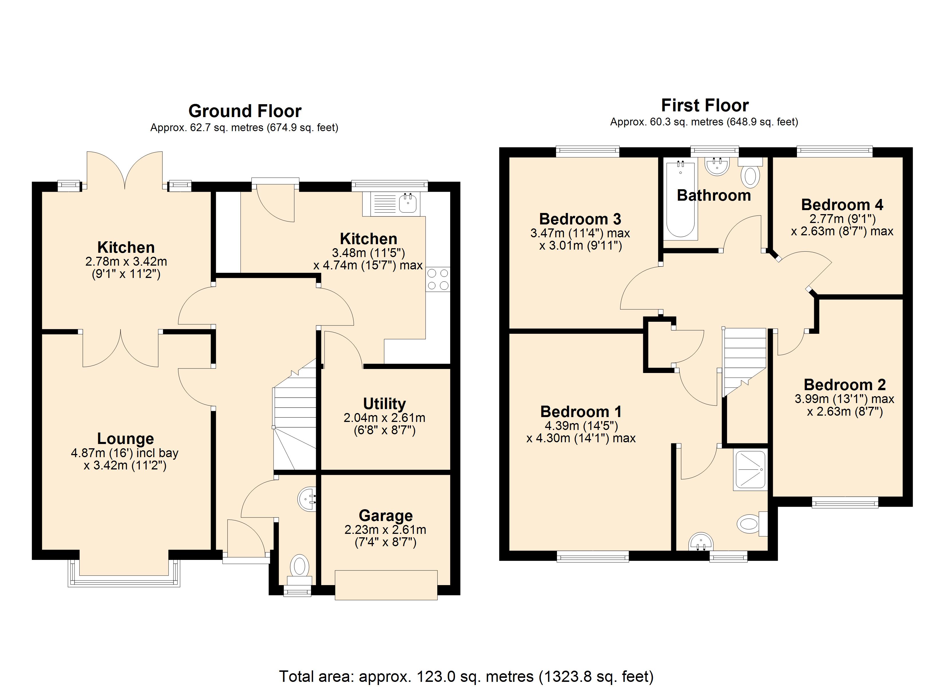 18, Salter Close, Wiltshire floorplan