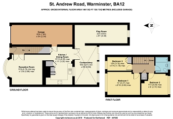 3 Bedrooms Semi-detached house for sale in St. Andrews Road, Warminster BA12