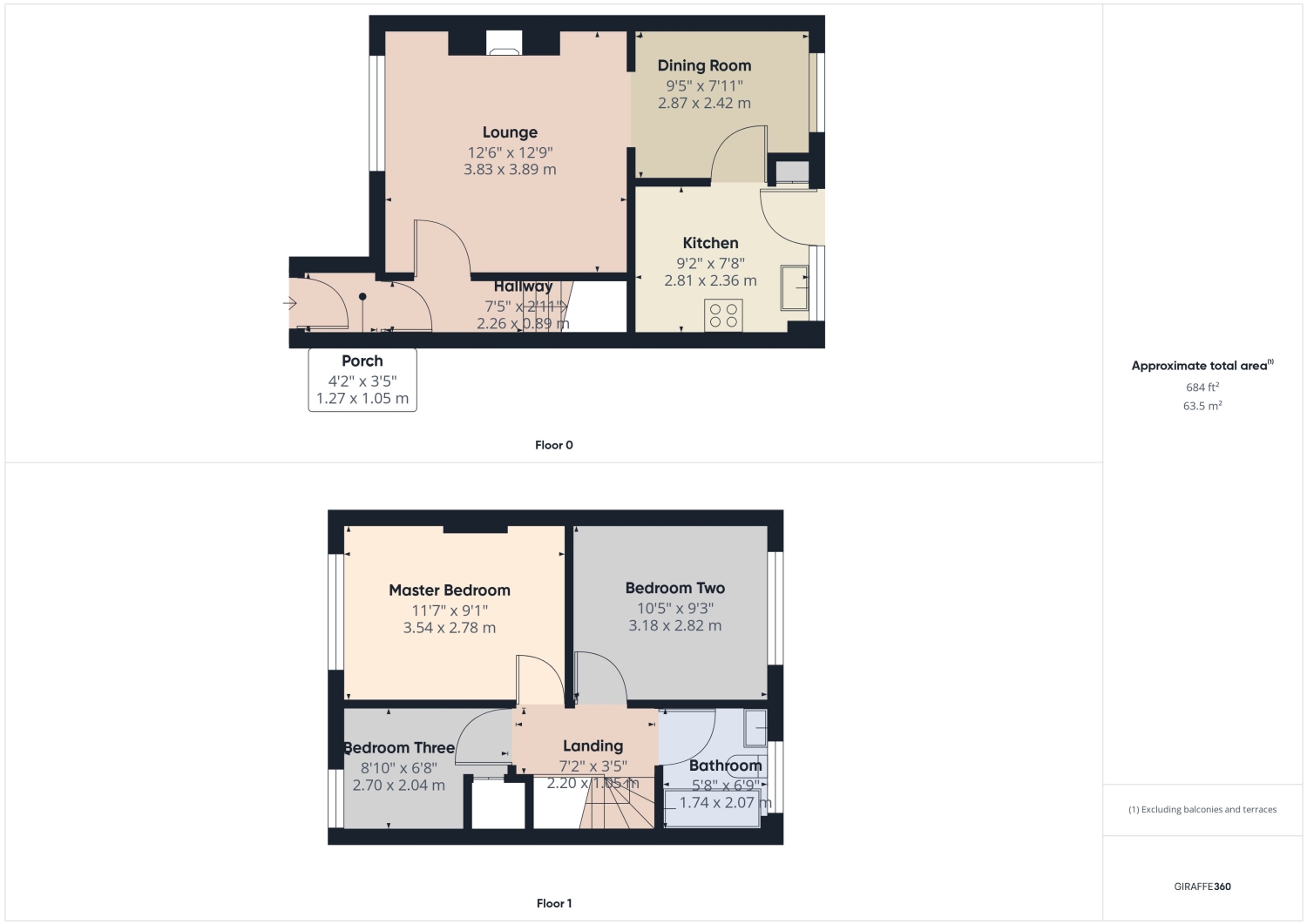 1, Laxton Close, Bristol floorplan