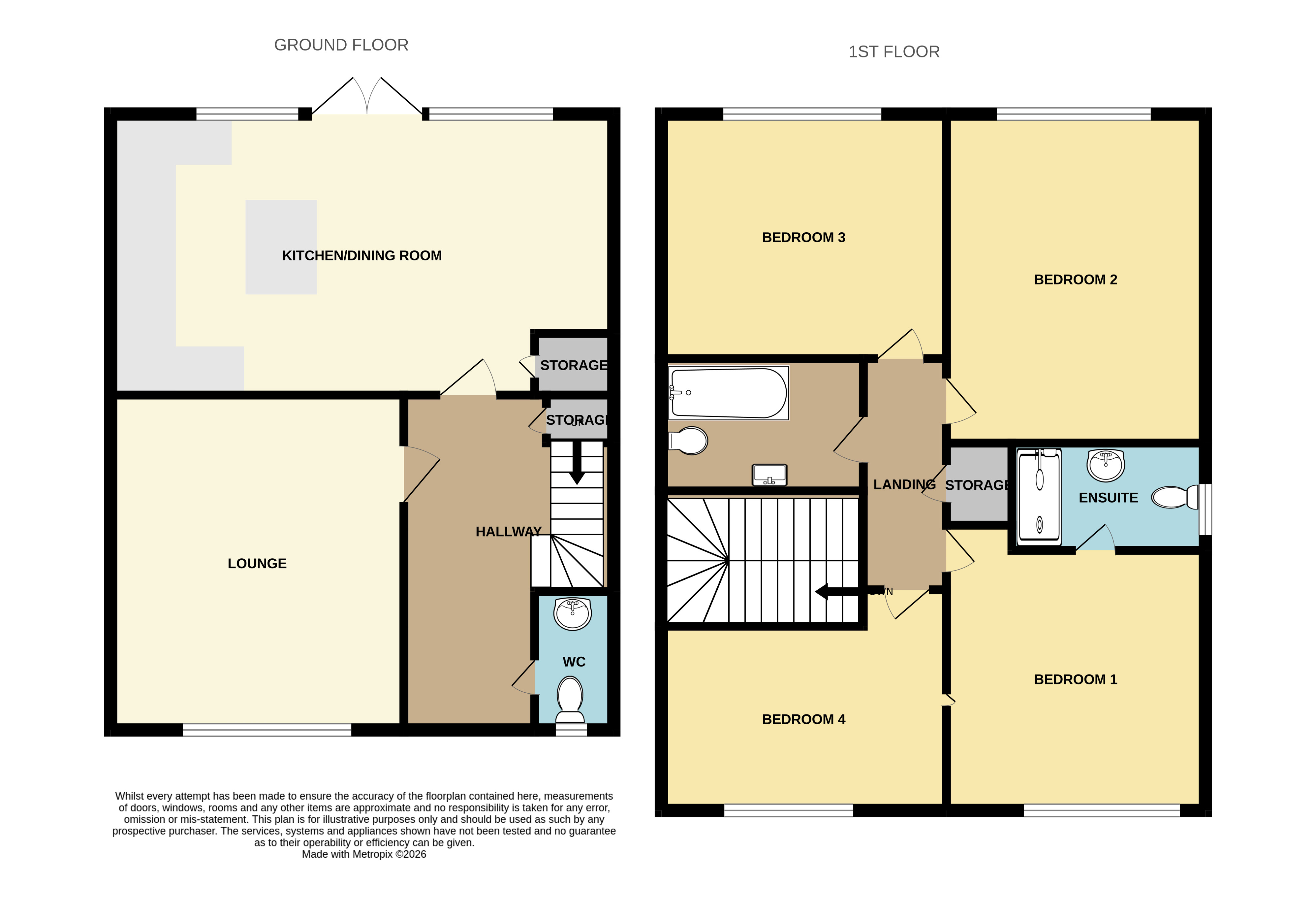 10, Dowsett Drive, Witham floorplan