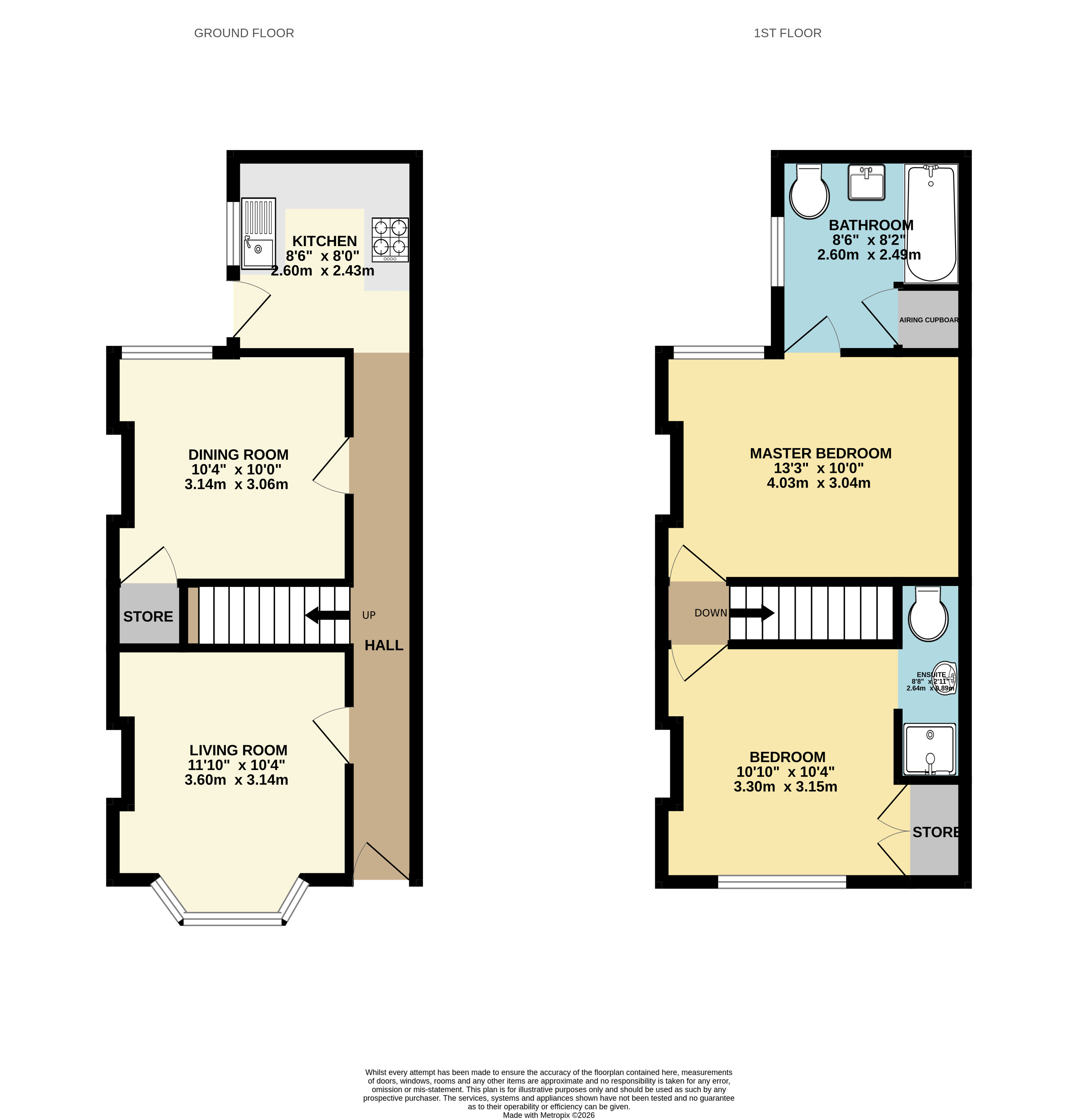 63, Victoria Road, Netley Abbey floorplan