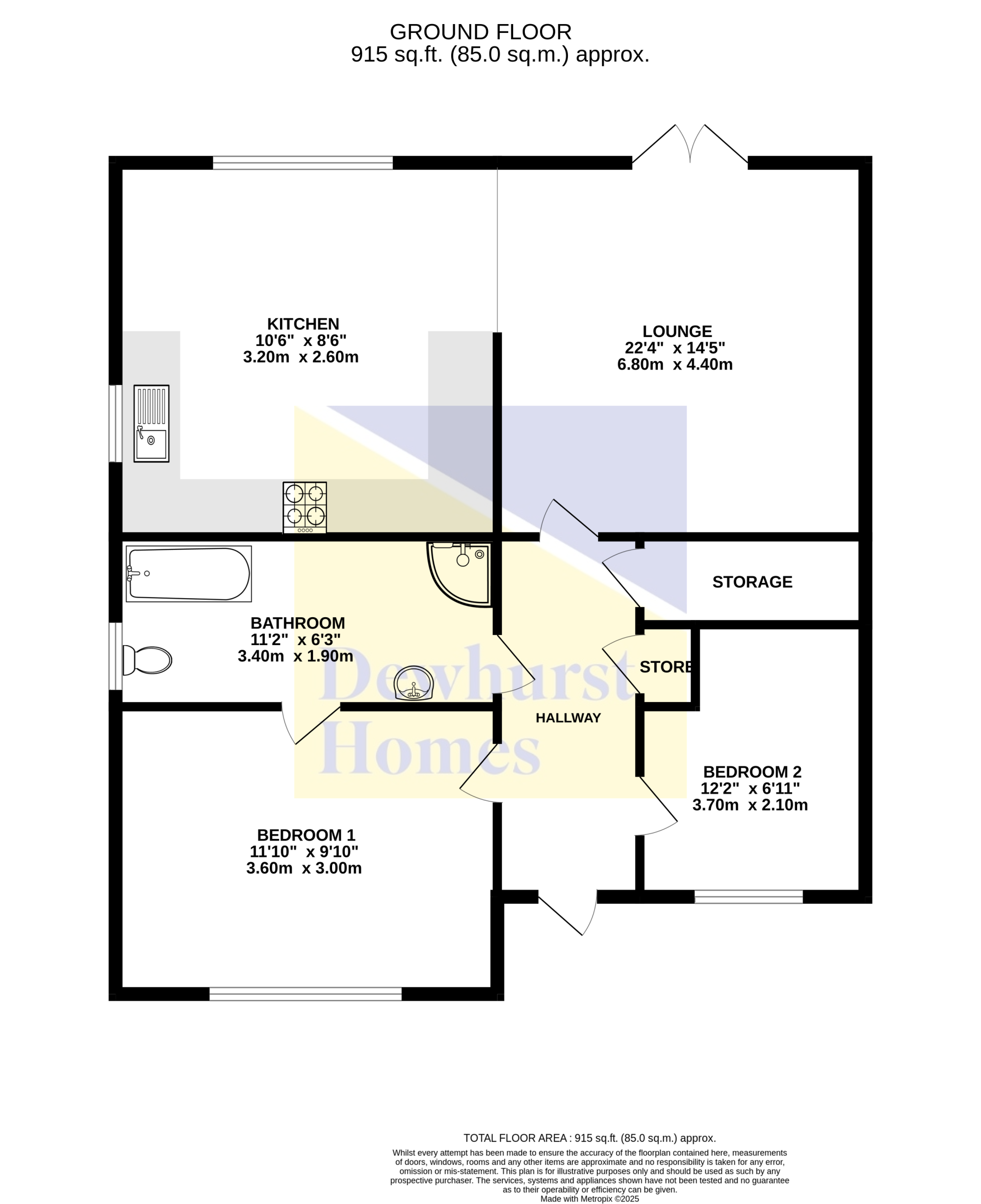 21, Ribbleswood Chase, Cottam floorplan