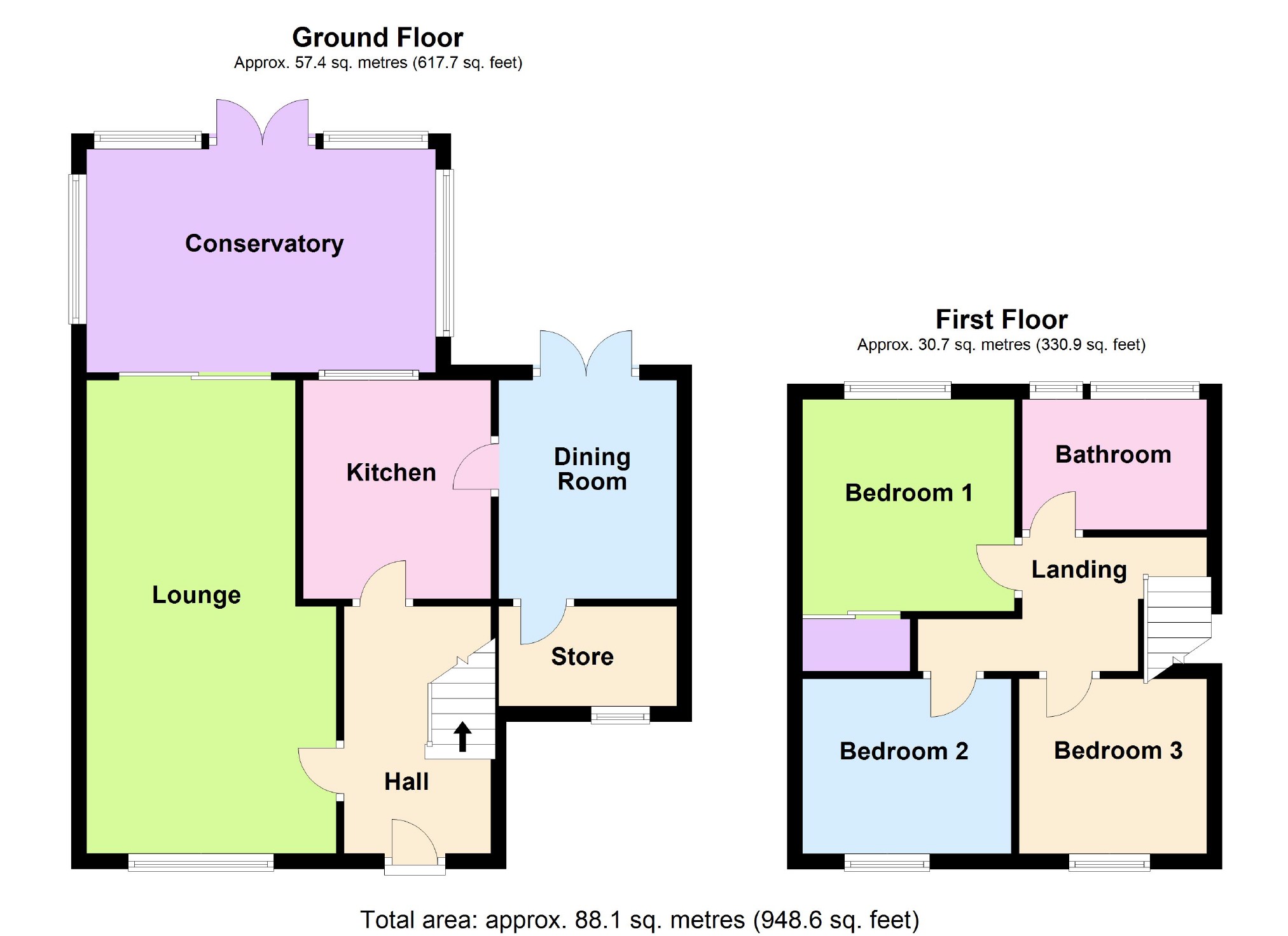 3 Bedrooms Semi-detached house for sale in Overton Crescent, Hazel Grove, Stockport SK7