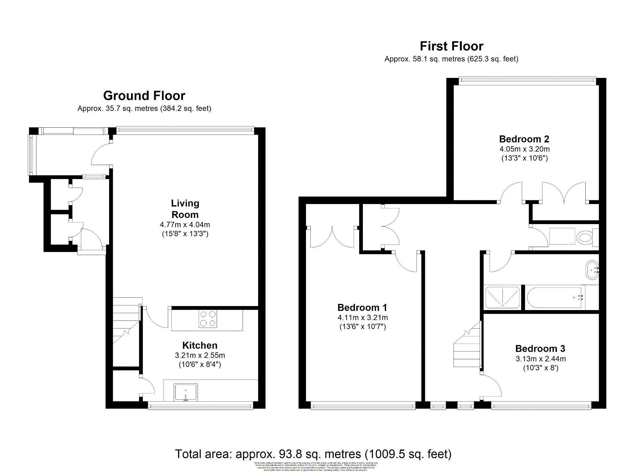 16 Park Place, Hillview Road, Woking floorplan