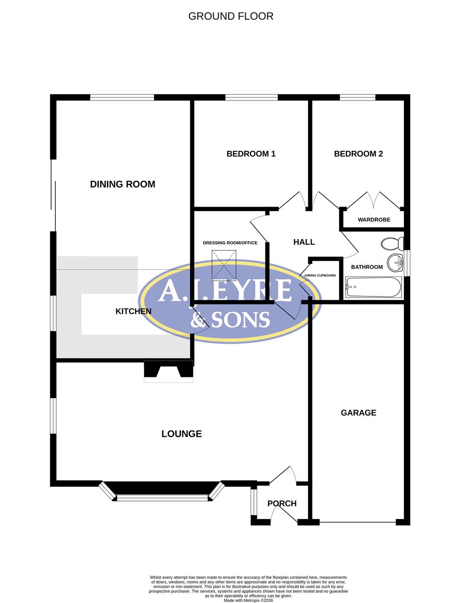 9 Larchfield Way, Waterlooville floorplan