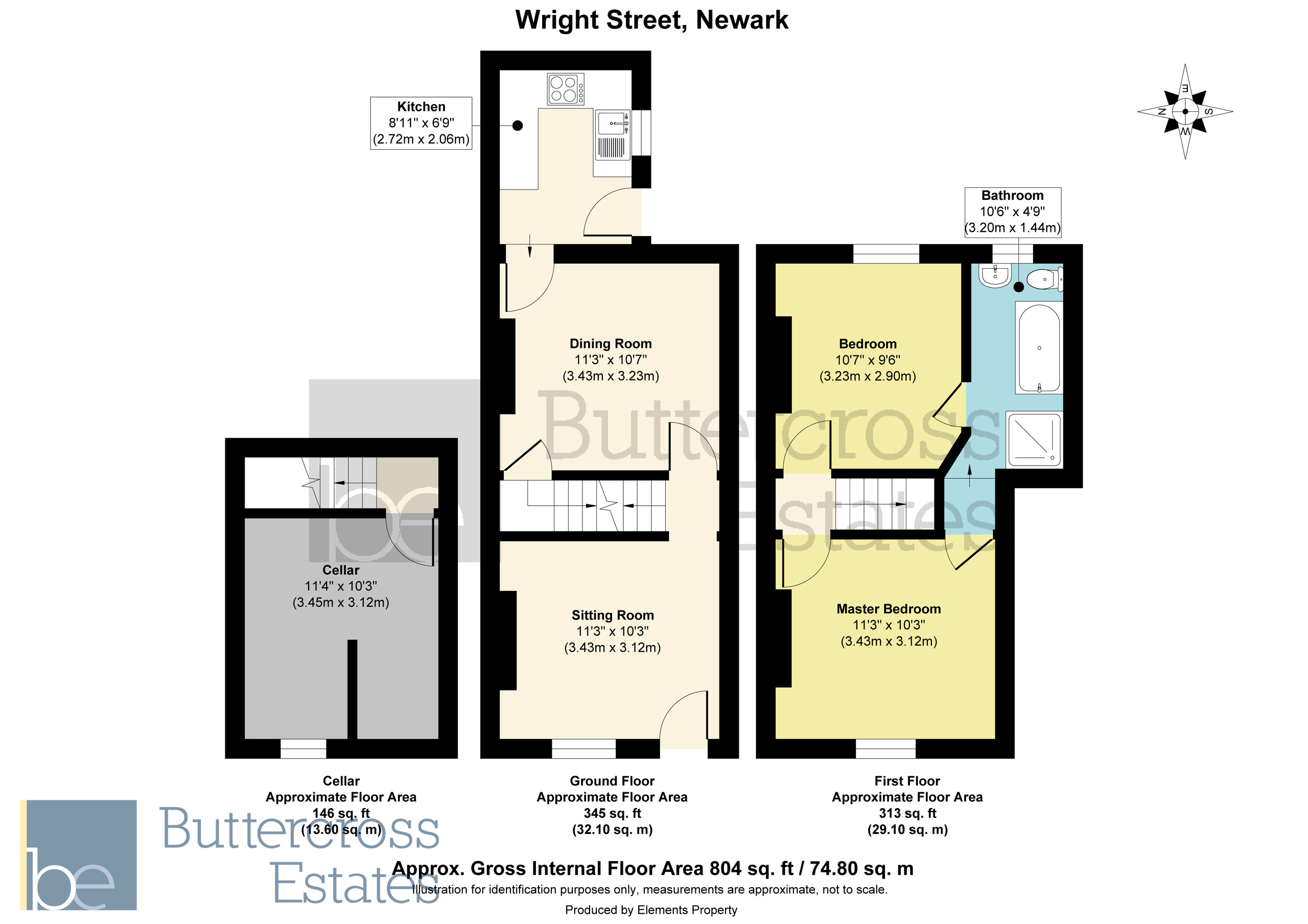 14 Wright Street, Newark floorplan