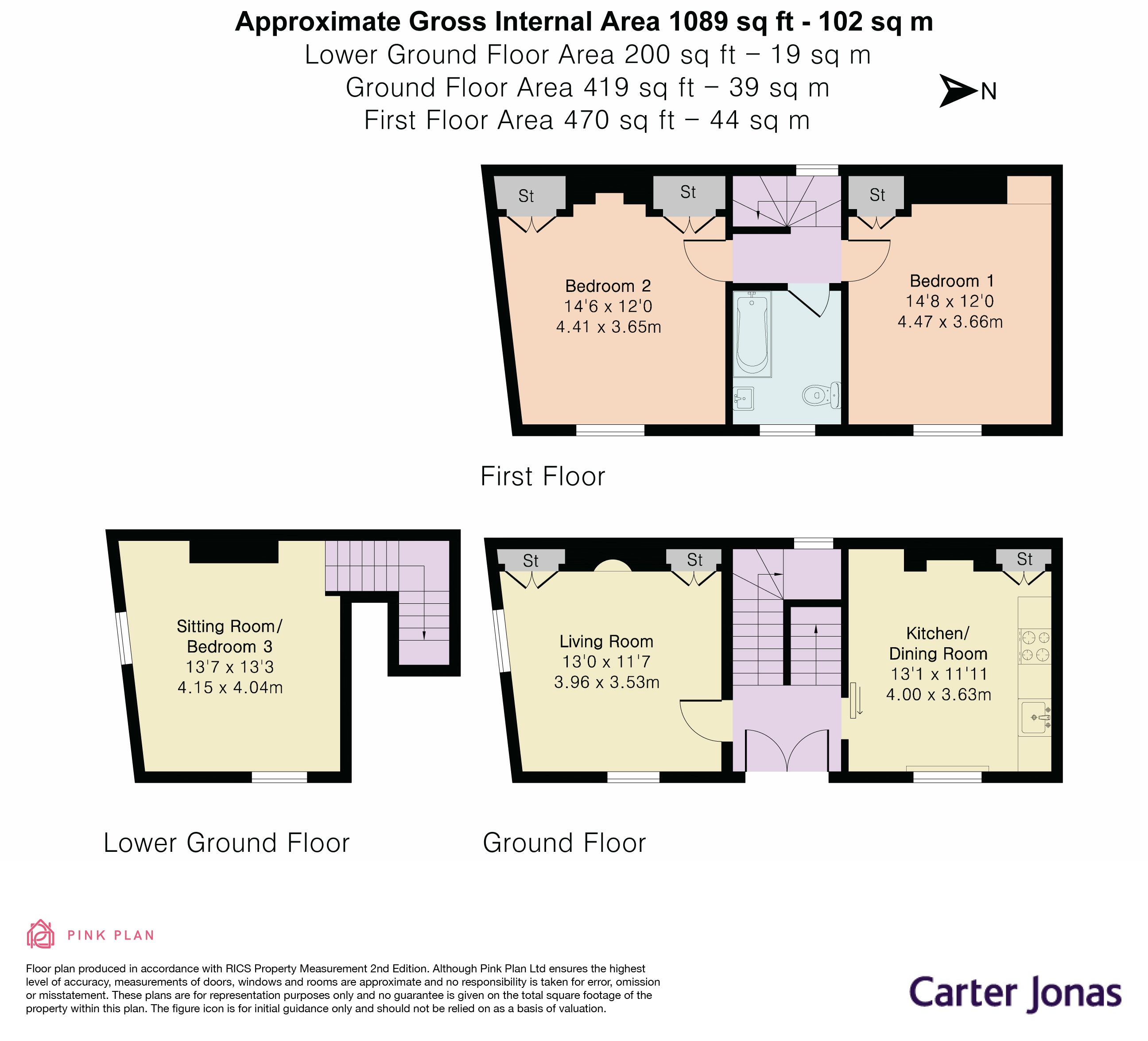 Hill House, 41, High Street, Witney floorplan