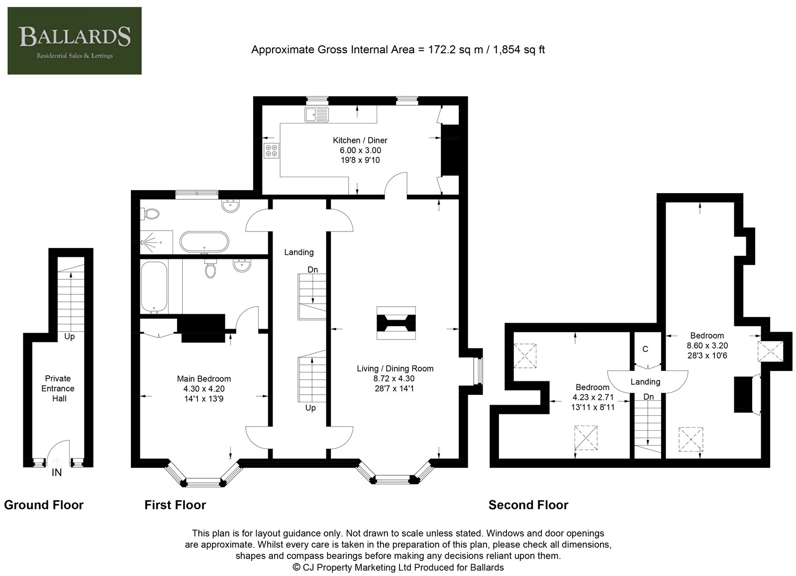 2, Glebe Road, Berkshire floorplan