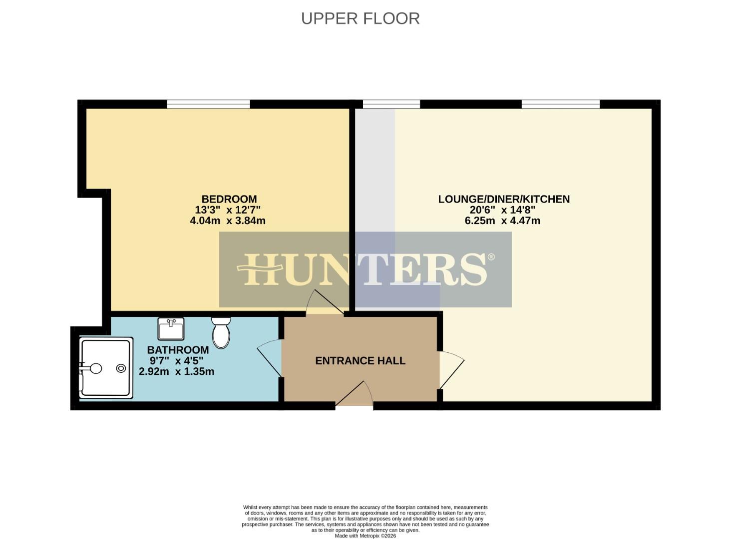 Flat 5, Stevedore House 546A, Barking Road, London floorplan