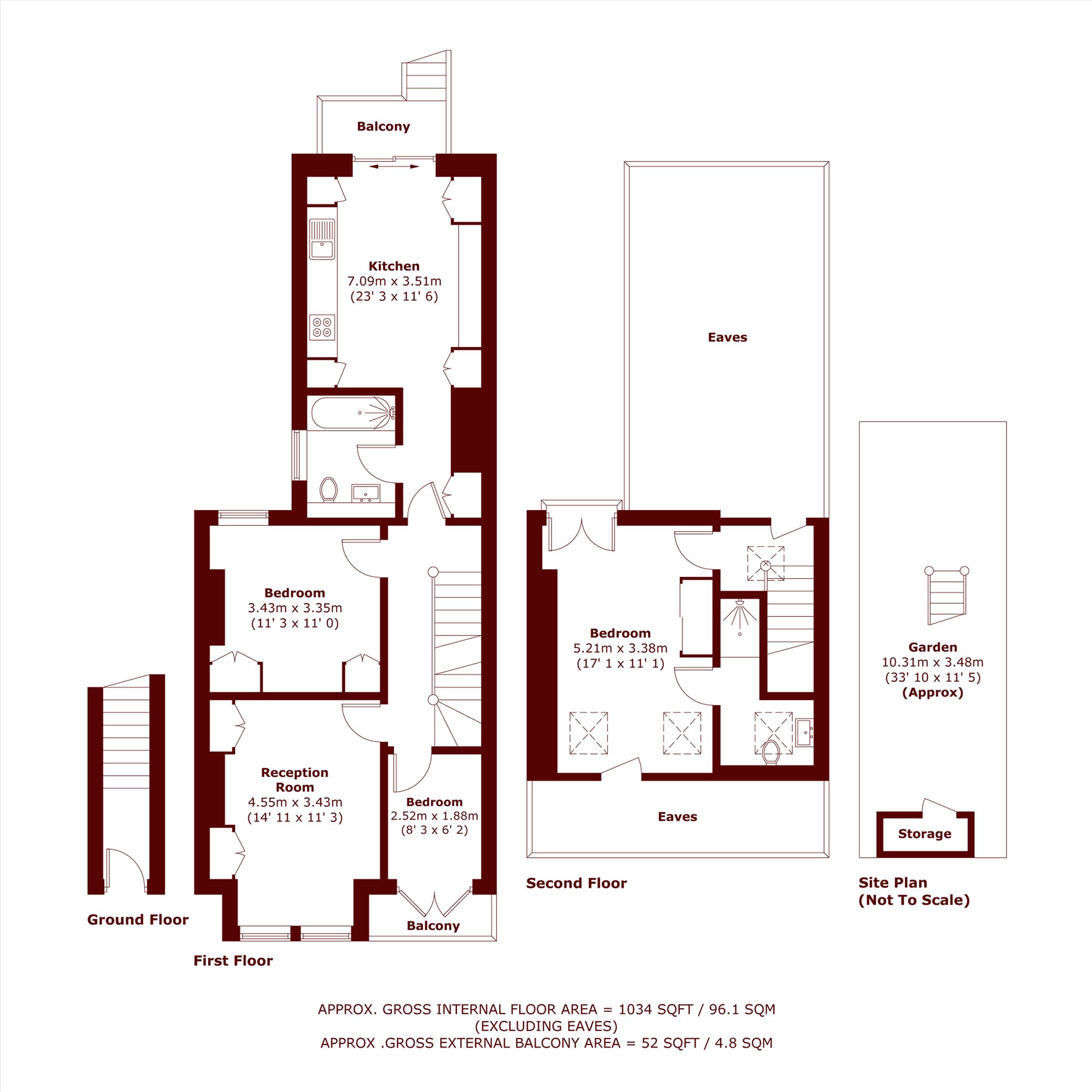Avondale Road, London floorplan