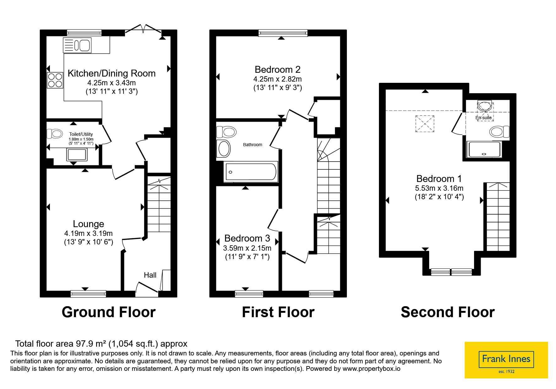 55, Burrows Drive, Nottingham floorplan