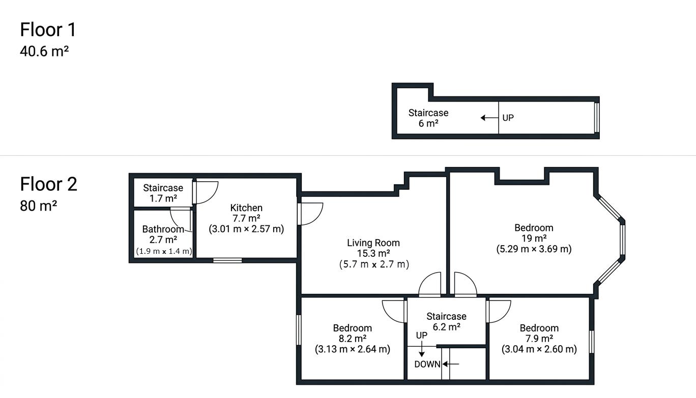 61, Hazelwood Avenue, Newcastle Upon Tyne floorplan