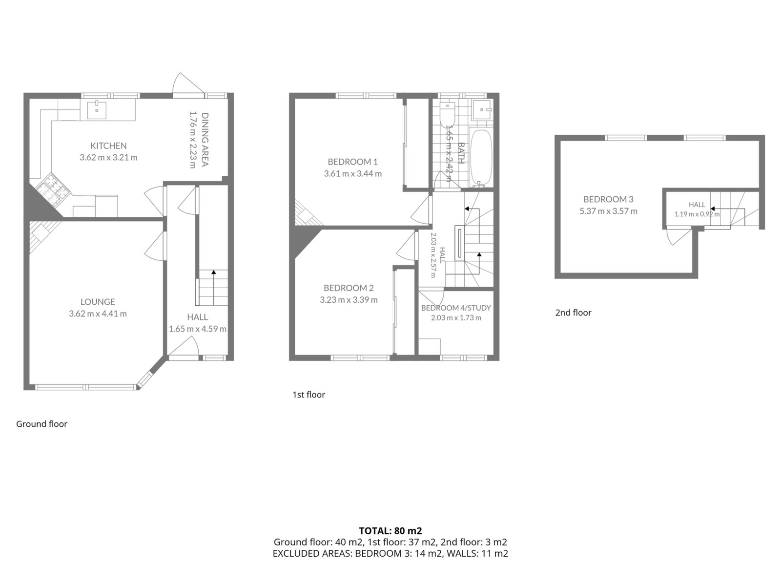 Albion Road, Broadstairs floorplan