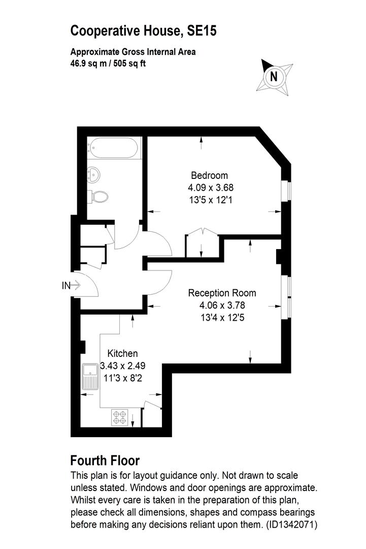 Rye Lane, London floorplan