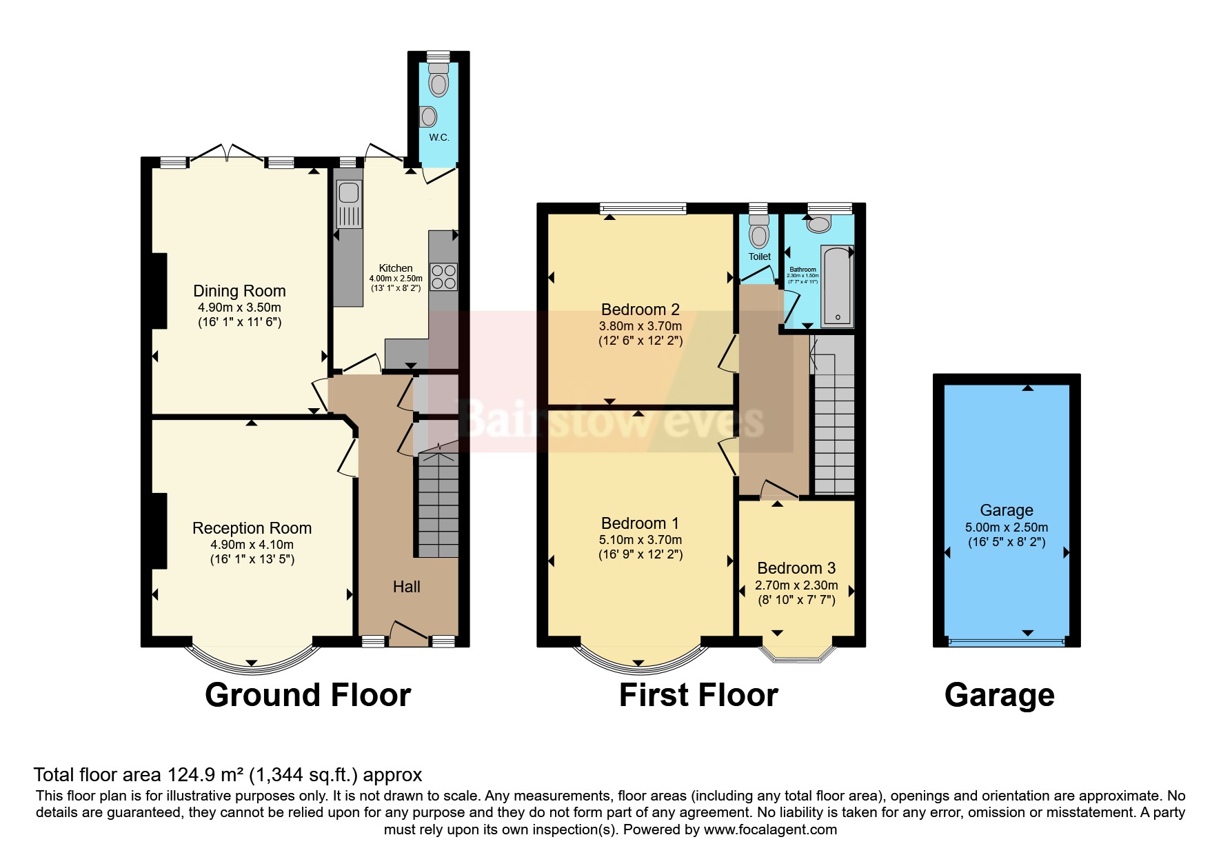 82, The Drive, Ilford floorplan