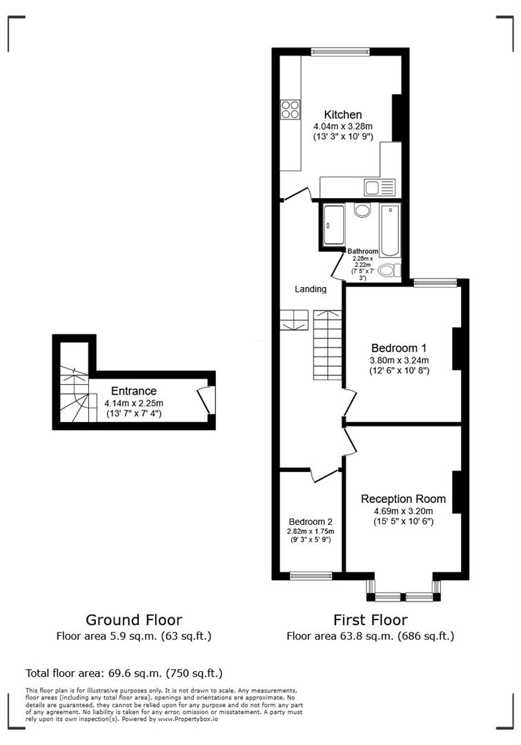 358A, London Road, Isleworth floorplan