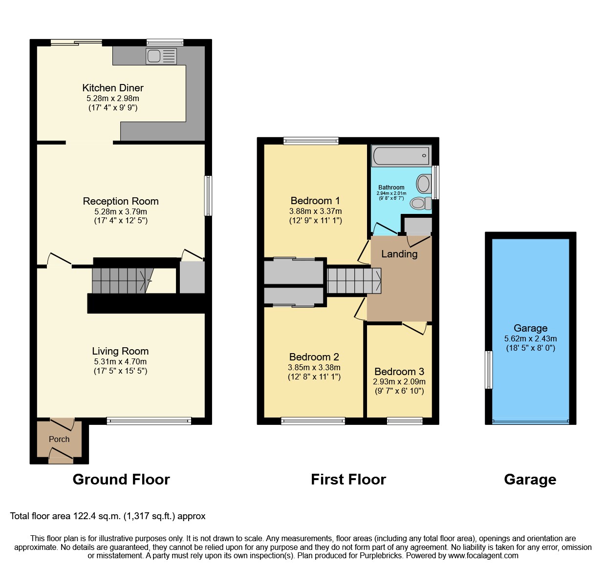 19, Beverley Gardens, Wirral floorplan