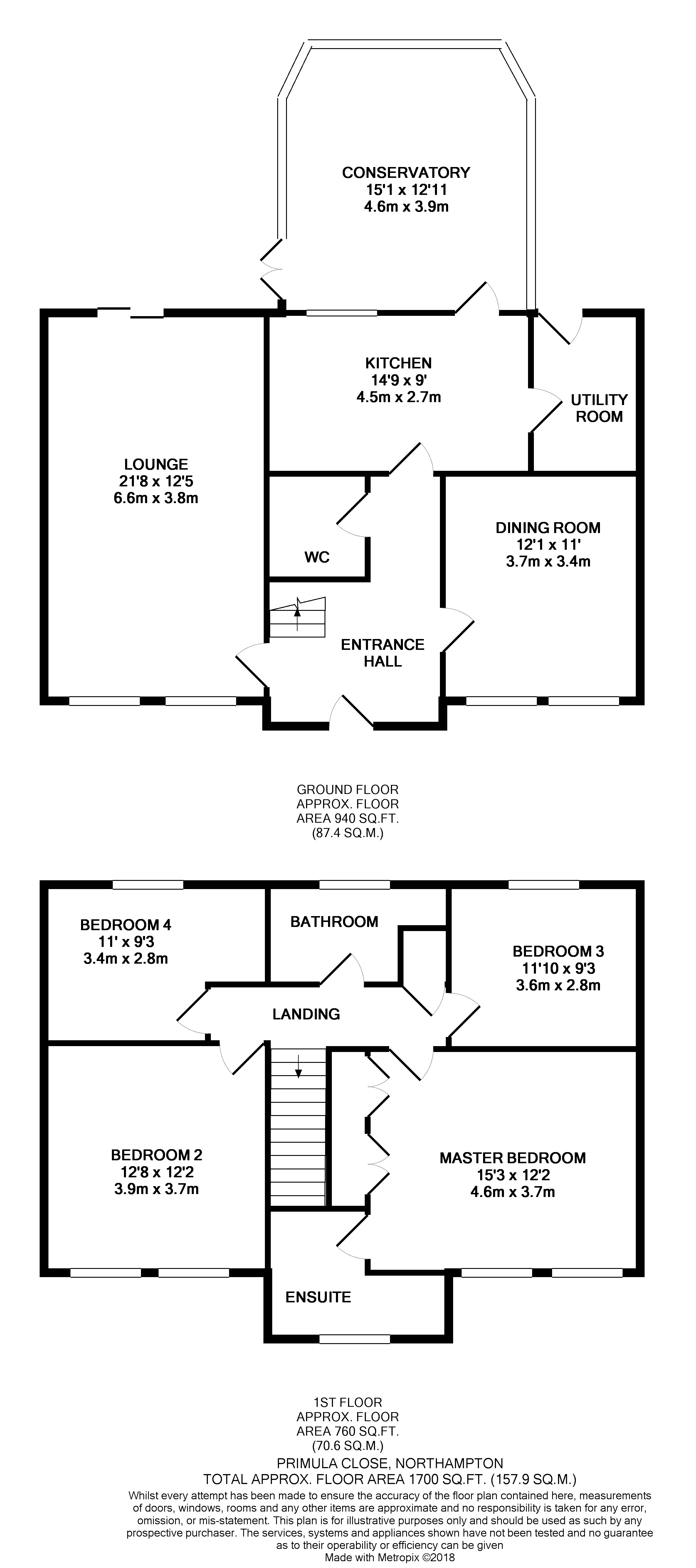 4 Bedrooms Detached house for sale in Primula Close, Abington Avenue, Northampton NN3