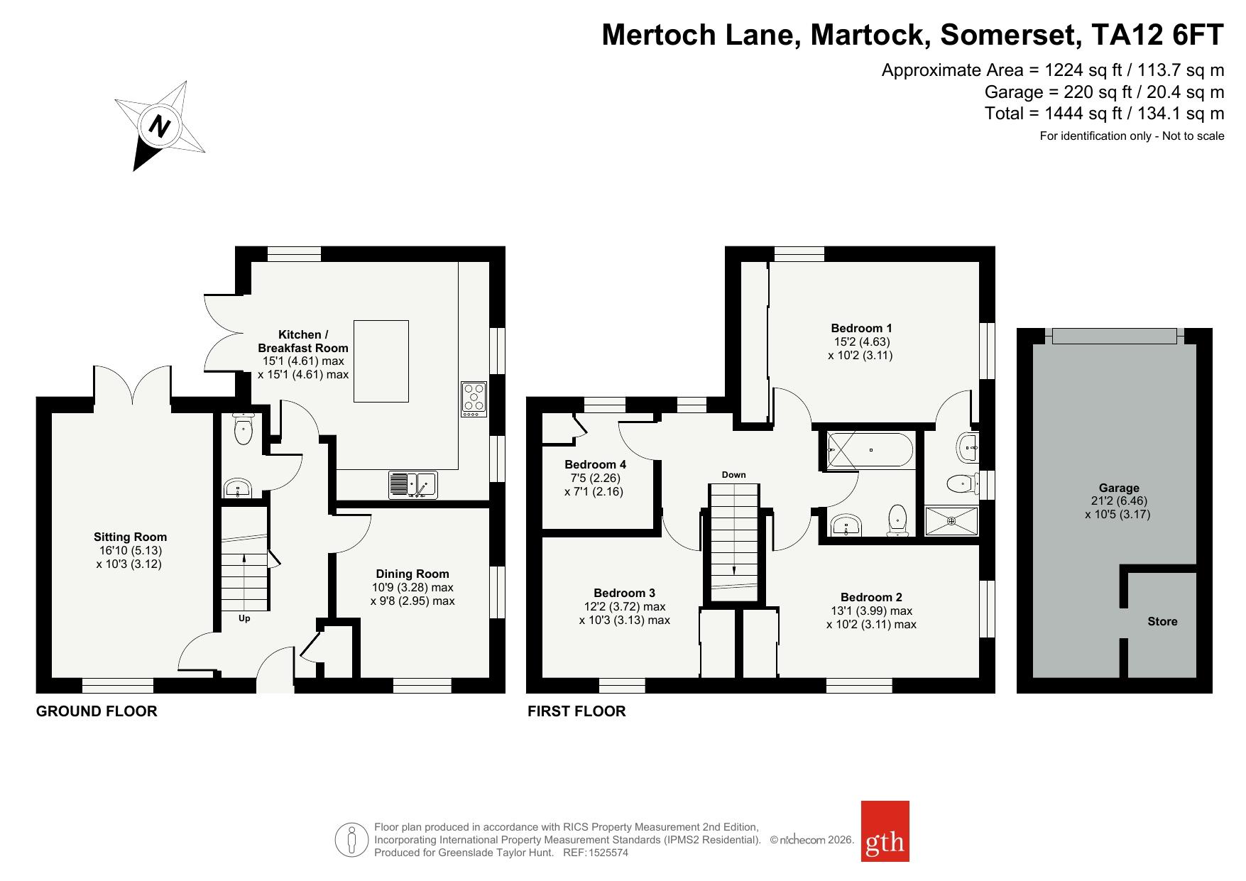 2, Mertoch Lane, Somerset floorplan