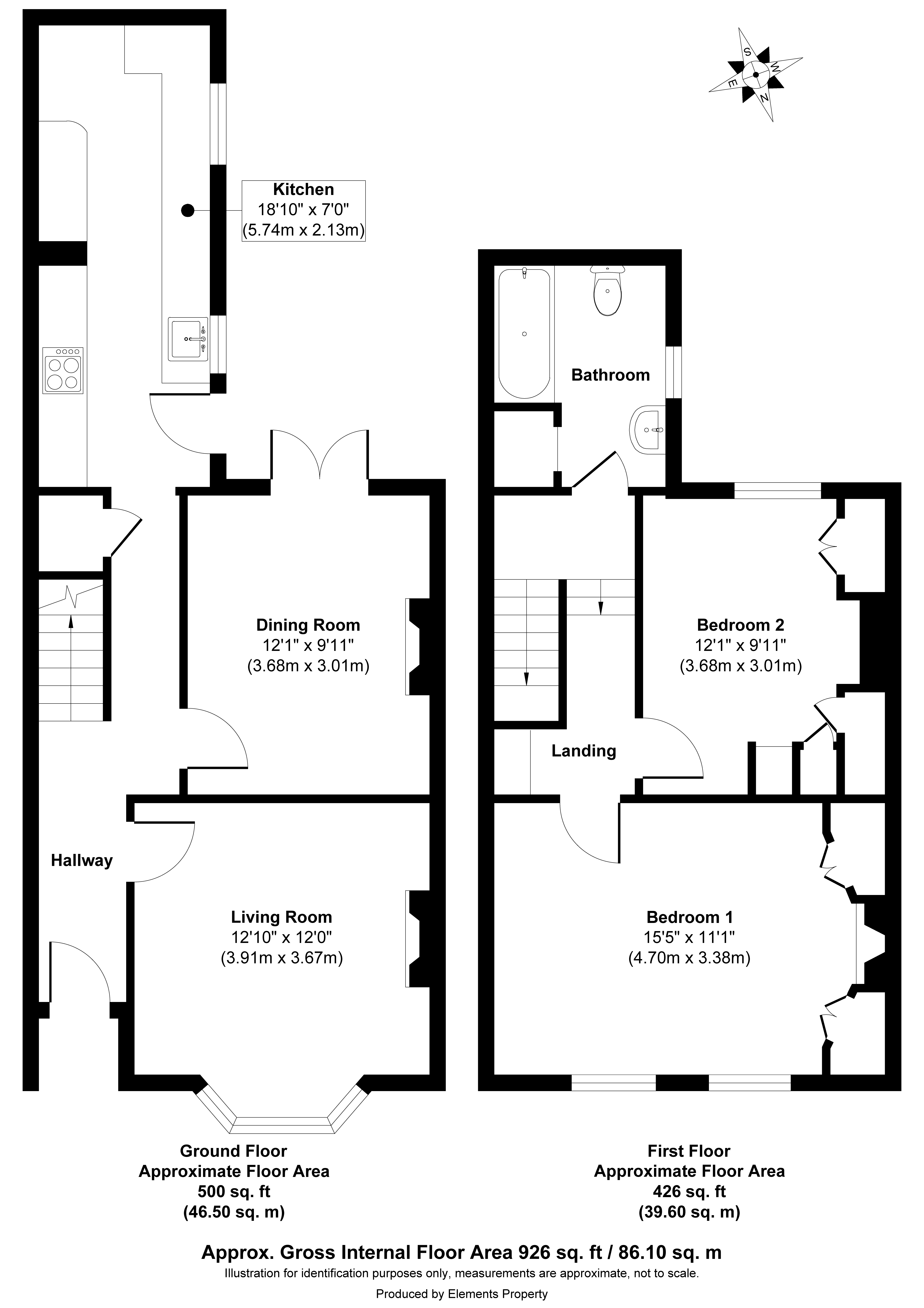 44, Ash Road, Hampshire floorplan