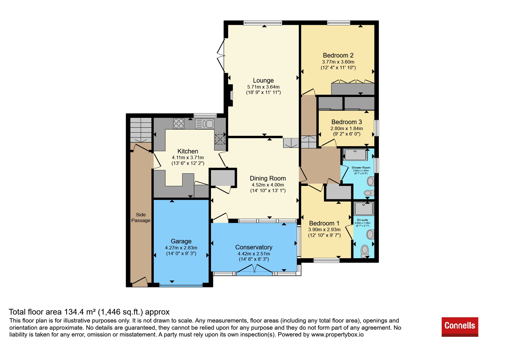 24, Keytes Lane, Warwick floorplan