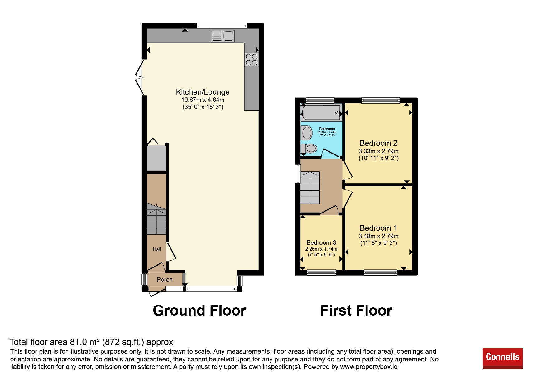 177, Uplands Road, Birmingham floorplan