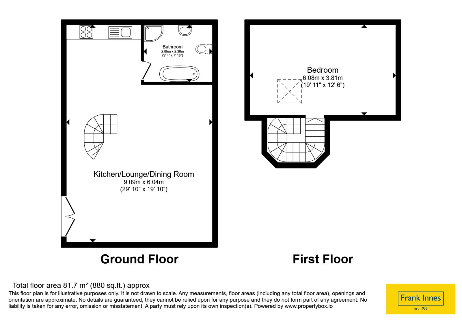 7 Devonshire Park,, Devonshire Street, Chesterfield floorplan