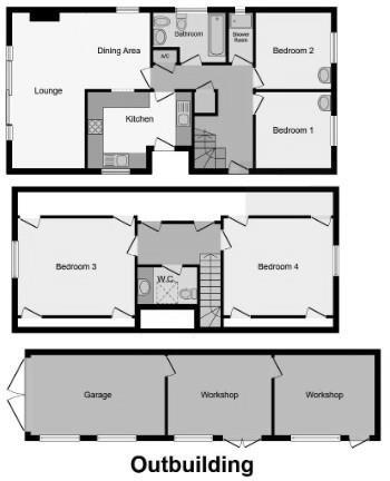 2 Mayfield, Martinstown, Dorchester floorplan