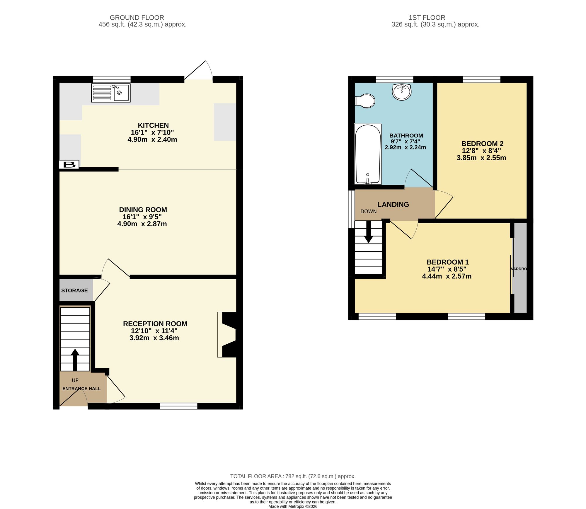 70 Risca Road, Newport floorplan
