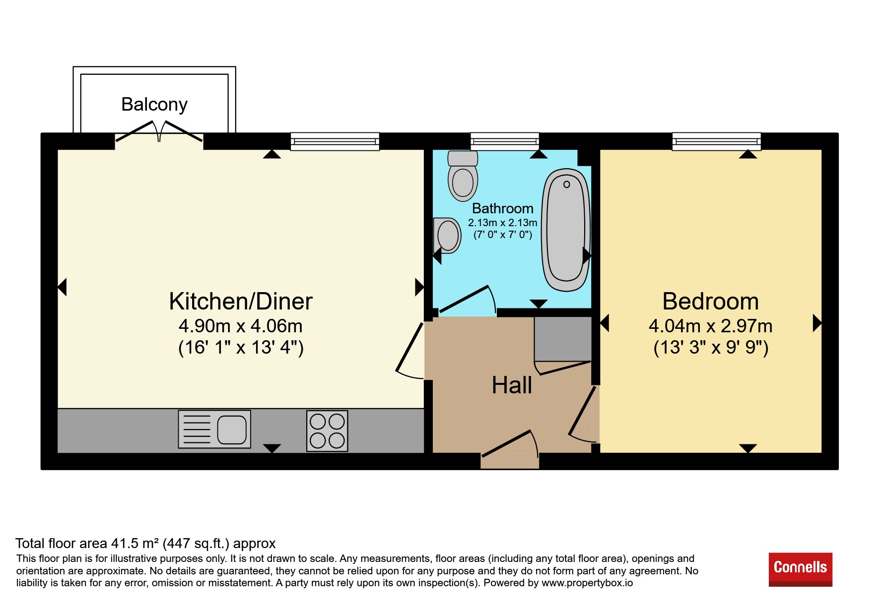 112, Mosaic House, Midland Road, Hemel Hempstead floorplan