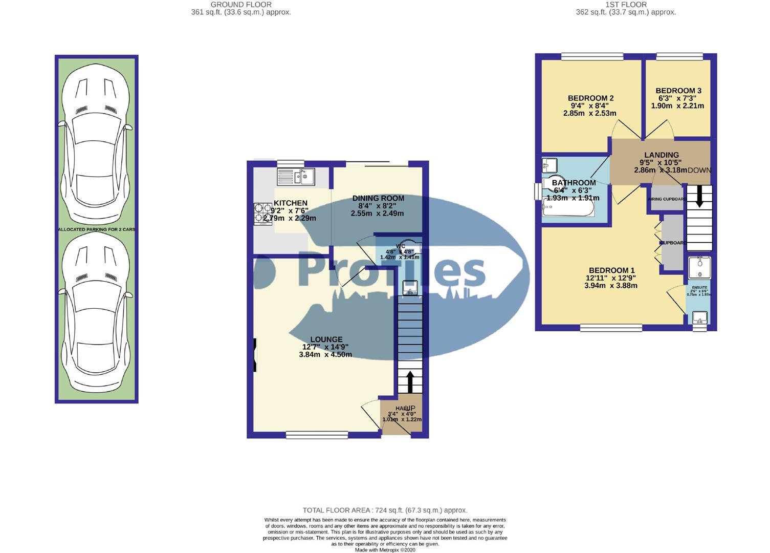 249, Kirkby Road, Barwell floorplan