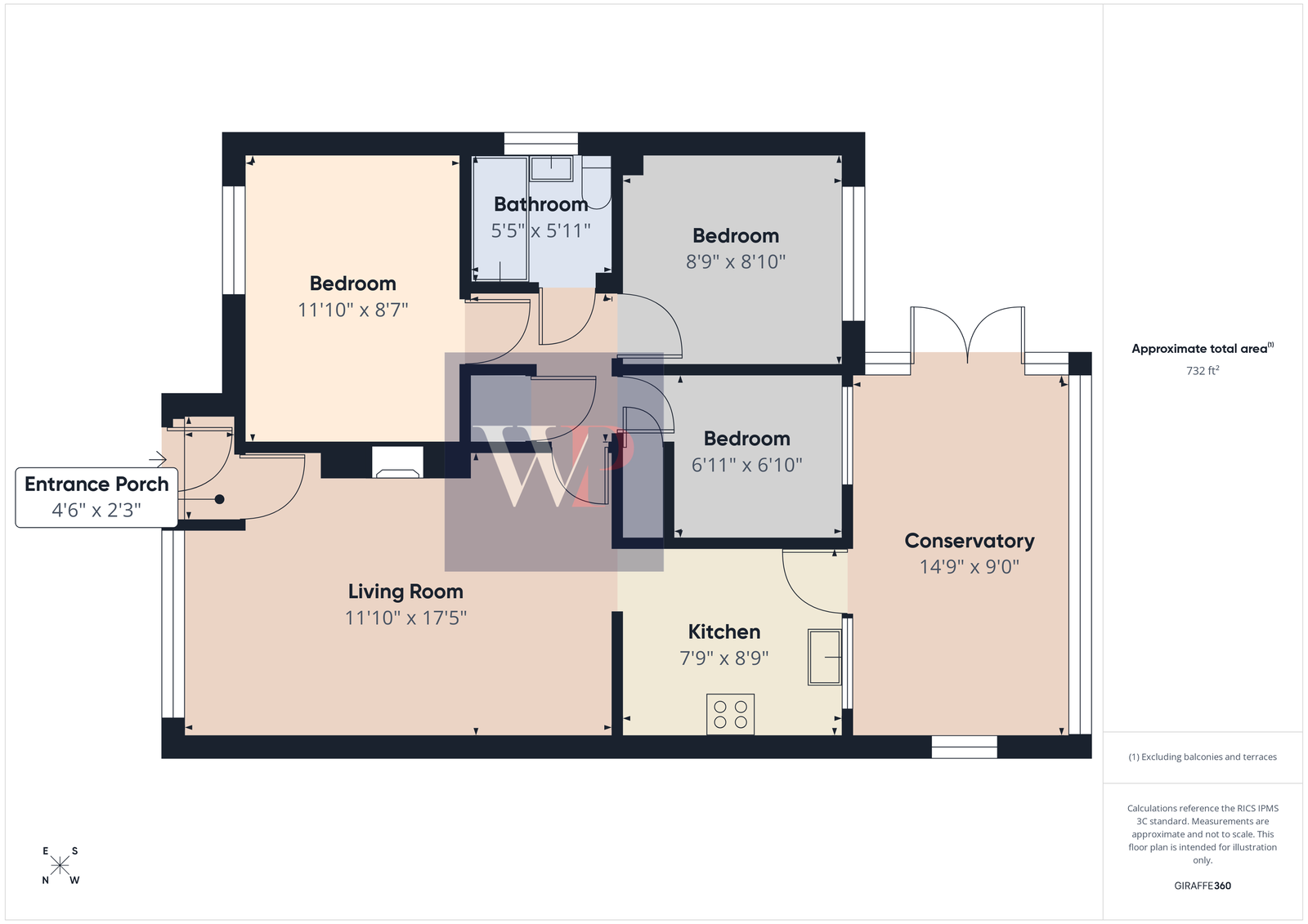 1, St. Andrews Close, Norwich floorplan