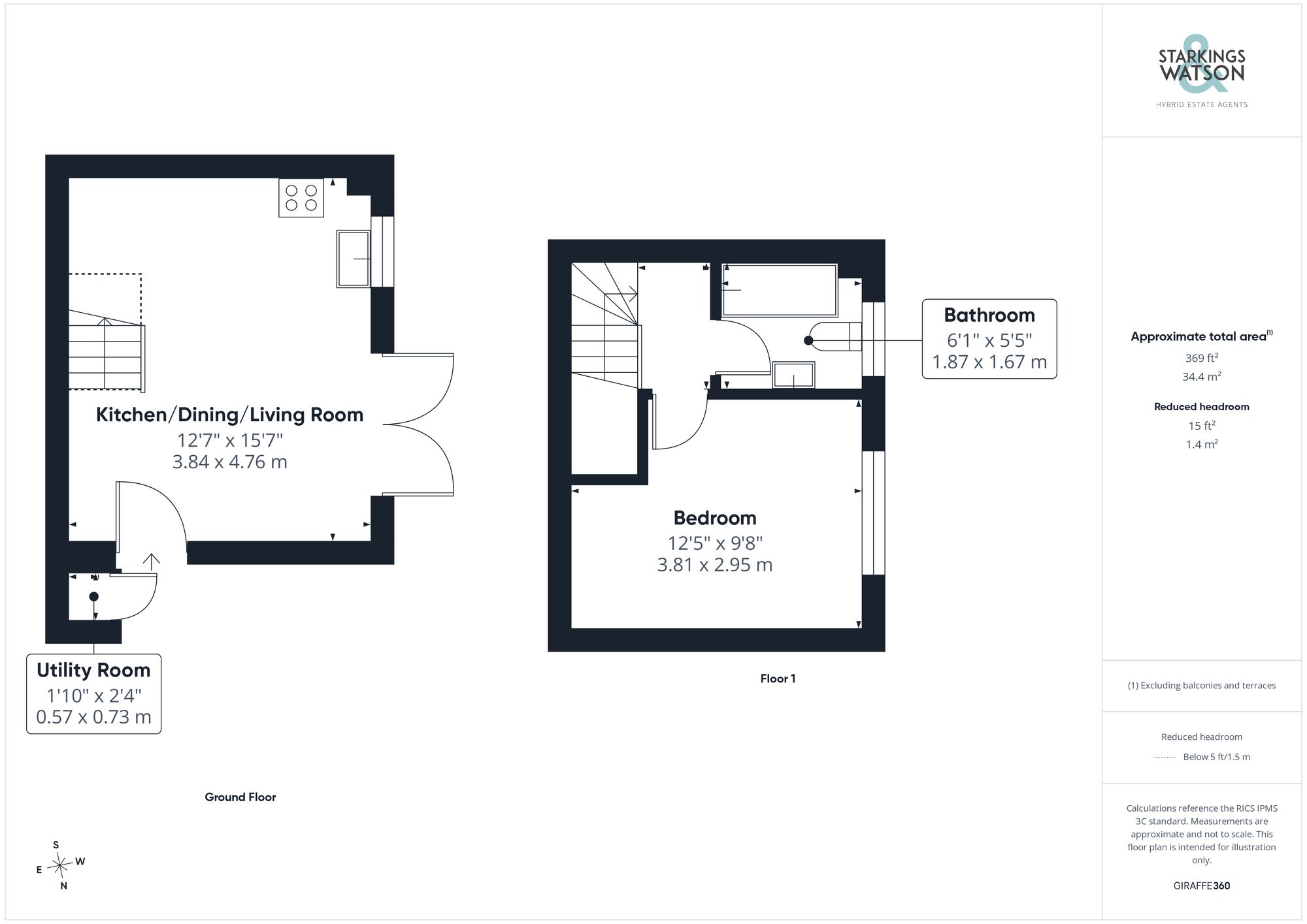 14 Cricks Walk, Diss floorplan