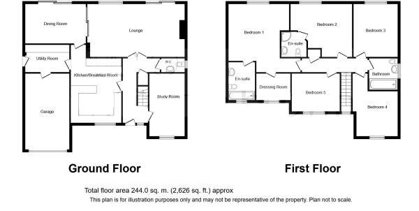 5 Bedrooms Detached house for sale in Gosse Close, Hoddesdon EN11