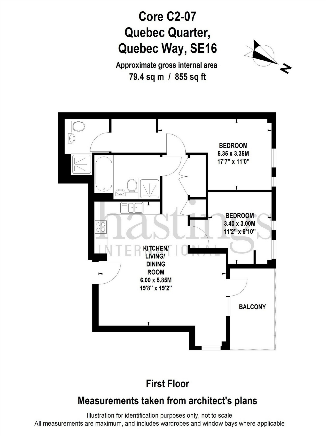 2 Bedrooms Flat for sale in Sitka House, 20 Quebec Way, Canada Water SE16