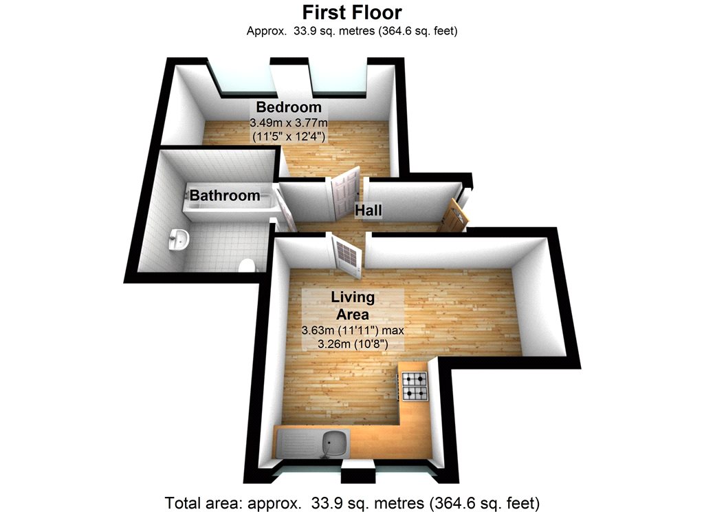 Flat 2, 4B,, Tattenham Crescent, Surrey floorplan