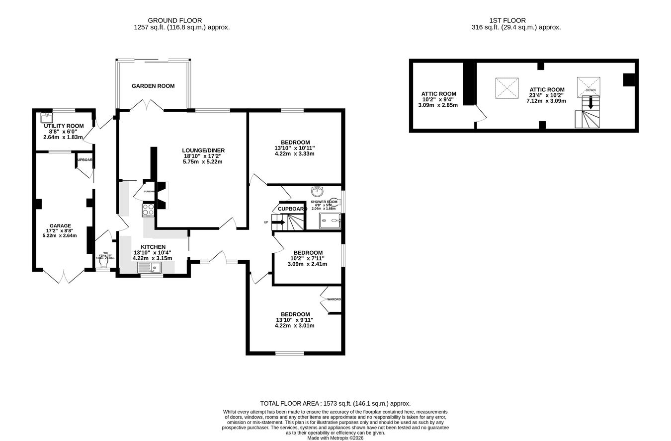 Maesmawr Close, Brecon floorplan