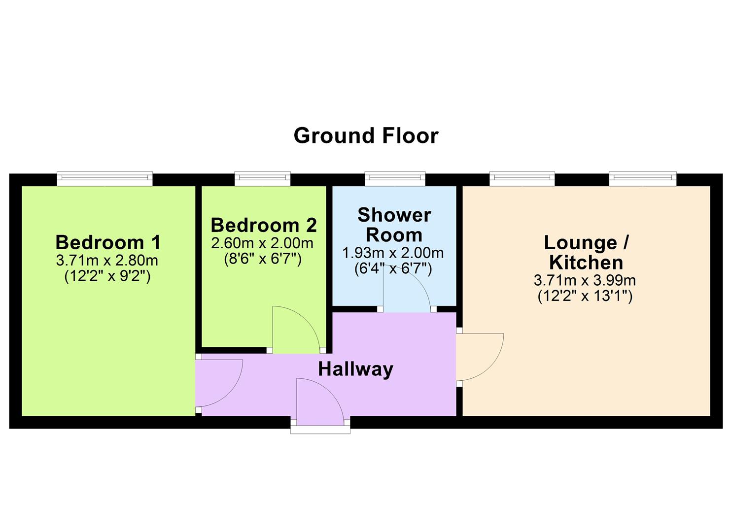 Apartment 35, 2309, Coventry Road, Birmingham floorplan