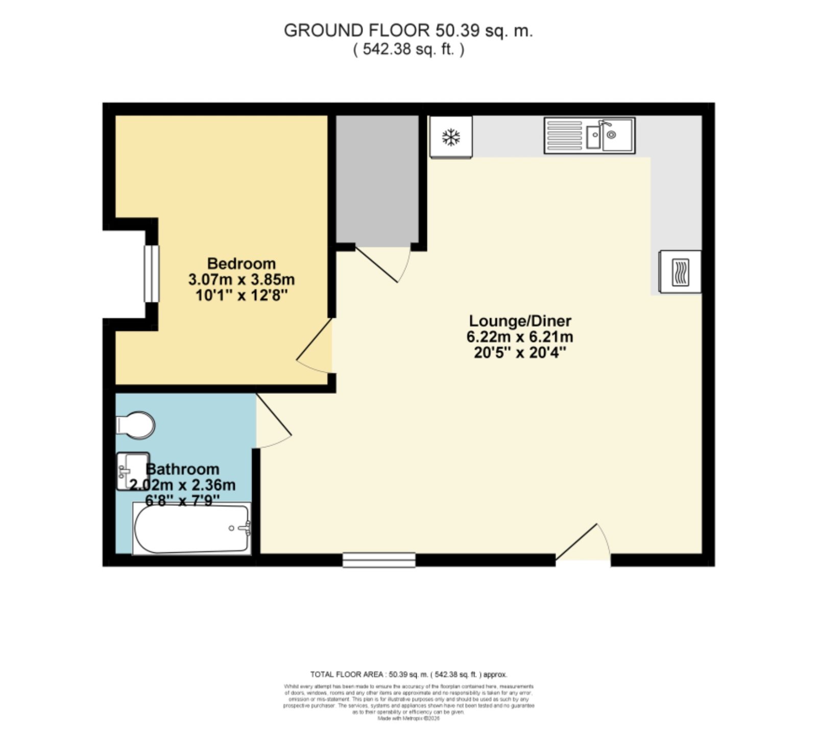 Sandgate Road, Kent floorplan