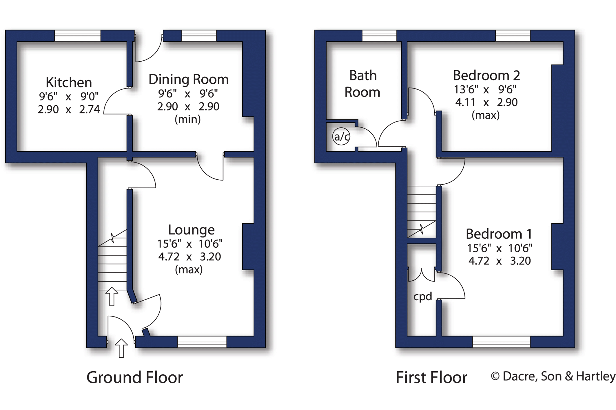 7, Chapel Row, Otley floorplan