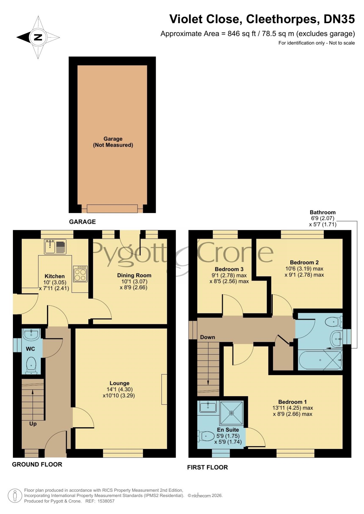 Violet Close, Cleethorpes floorplan