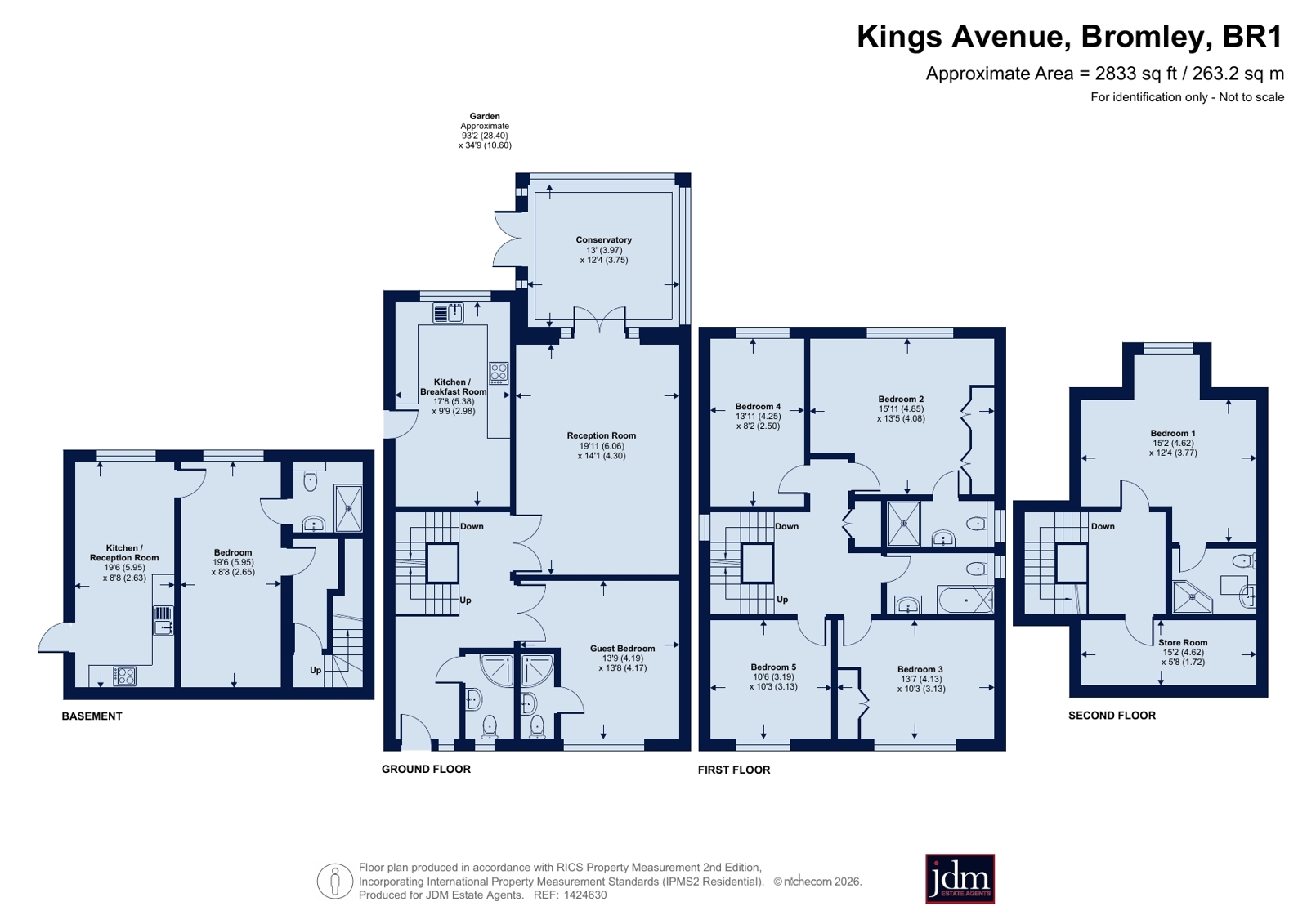 15, Kings Avenue, Bromley floorplan